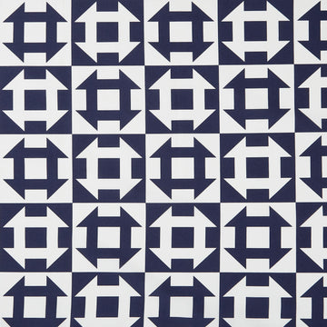Perfect Points II - Churn Dash Navy Yardage