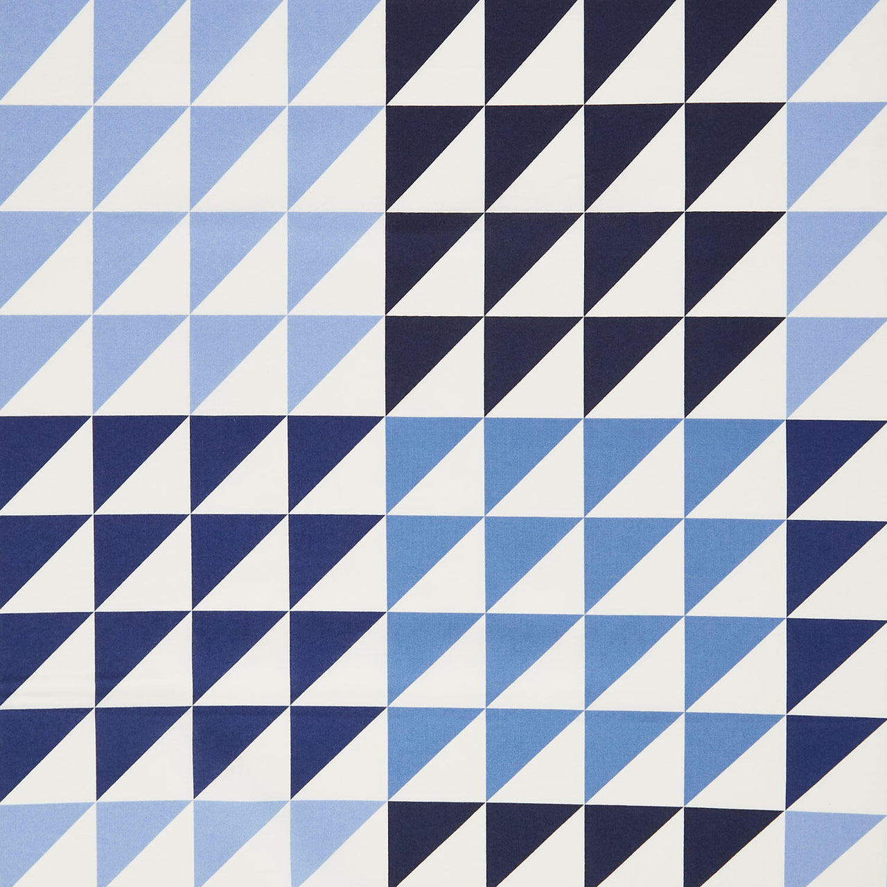 Perfect Points II - Half Square Triangle Blues Yardage