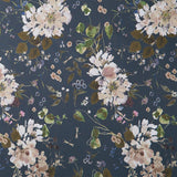 108" Quilt Back - Peony Garden Indigo 108" Wide Backing