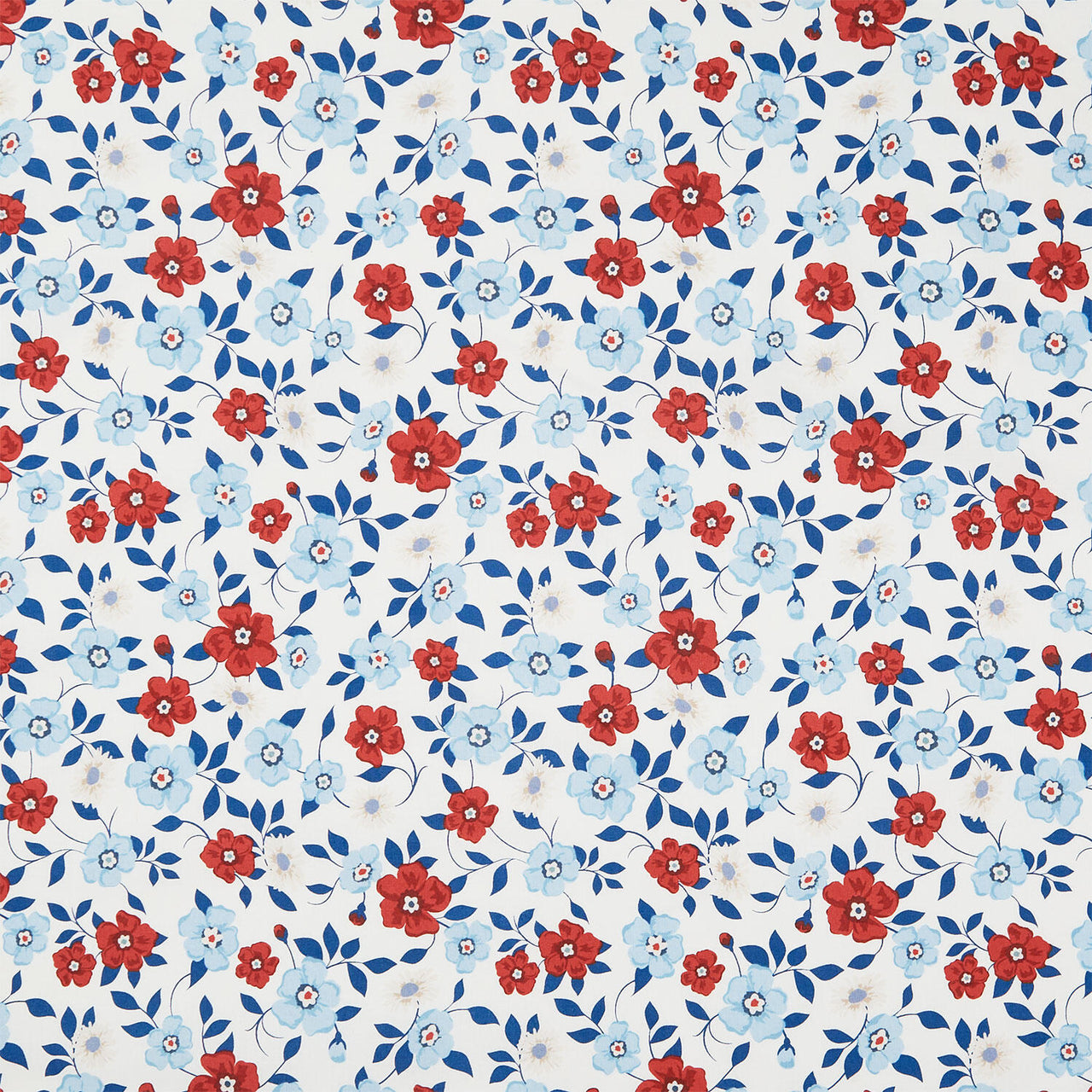 Front Porch - Vining Blooms Ivory Yardage