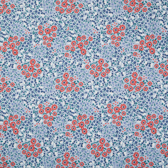 Front Porch - Ditsy Garden Powder Blue Yardage