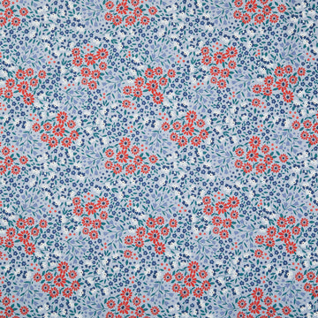 Front Porch - Ditsy Garden Powder Blue Yardage