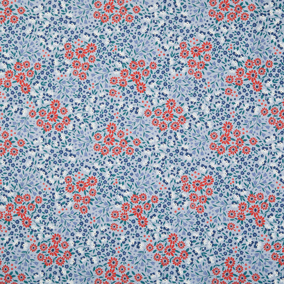 Front Porch - Ditsy Garden Powder Blue Yardage