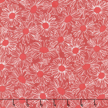 Front Porch - Daisy Field Cherry Yardage