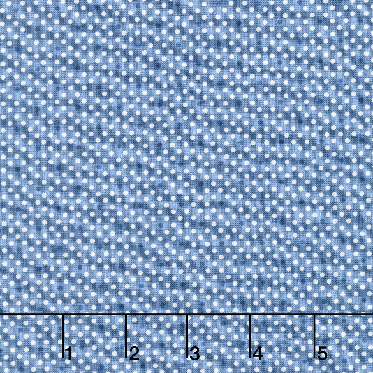 Front Porch - Dotty Denim Yardage