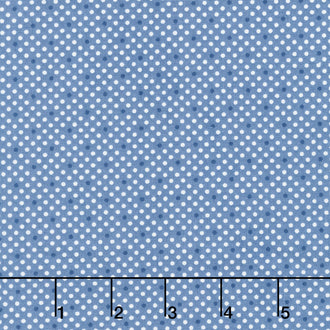Front Porch - Dotty Denim Yardage
