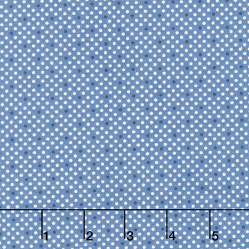 Front Porch - Dotty Denim Yardage