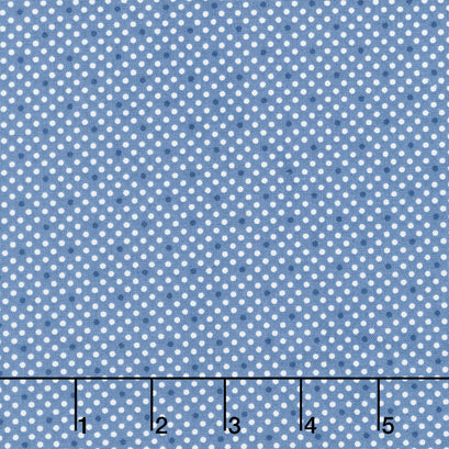Front Porch - Dotty Denim Yardage