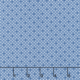 Front Porch - Dotty Denim Yardage