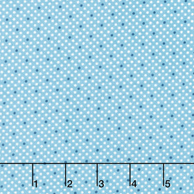 Front Porch - Dotty Aqua Yardage