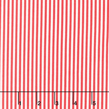 Front Porch - Spindles Red Yardage