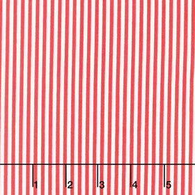 Front Porch - Spindles Red Yardage
