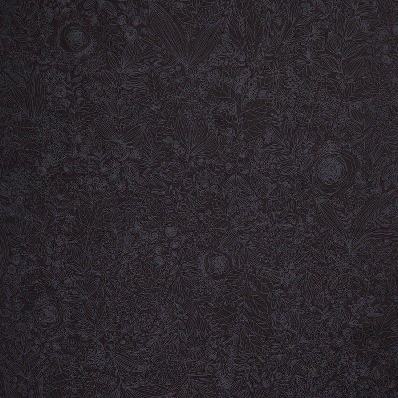 Pen and Petal - Daydream Black On Black Yardage
