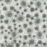 Pen and Petal - Roses White Yardage