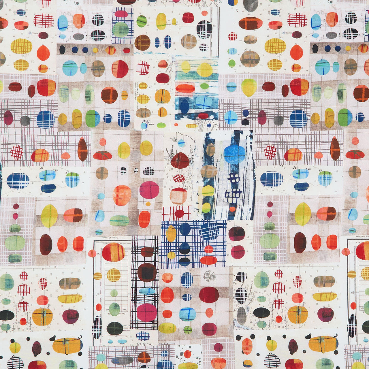 The Plaid One - Peek-A-Coo Plaid Multi Yardage