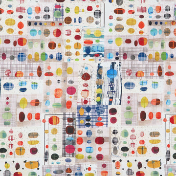 The Plaid One - Peek-A-Coo Plaid Multi Yardage