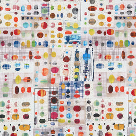 The Plaid One - Peek-A-Coo Plaid Multi Yardage