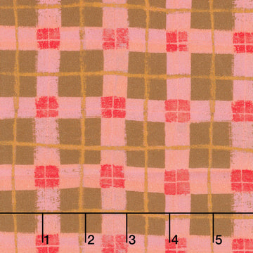 The Plaid One - Dream Linoleum Plaid Dream Linoleum Yardage