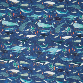 Deep Blue - Creatures of the Sea Deep Blue Yardage