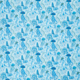 Deep Blue - Jellyfish Field Aqua Yardage