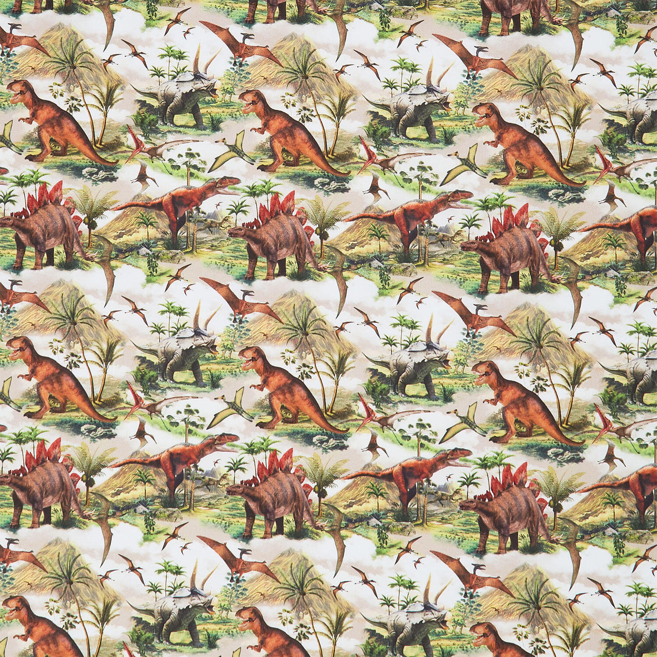 Prehistoric Paradise - Prehistoric Paradise Fog Yardage