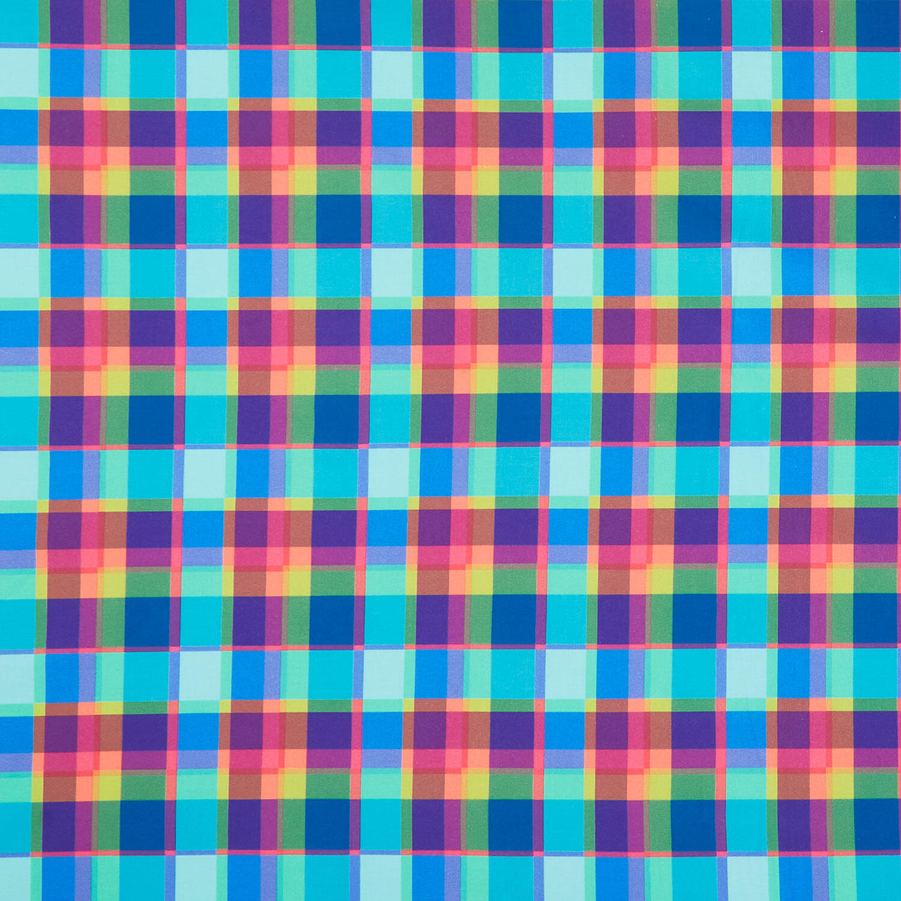 Winding Road - Summer Plaid Multi Yardage