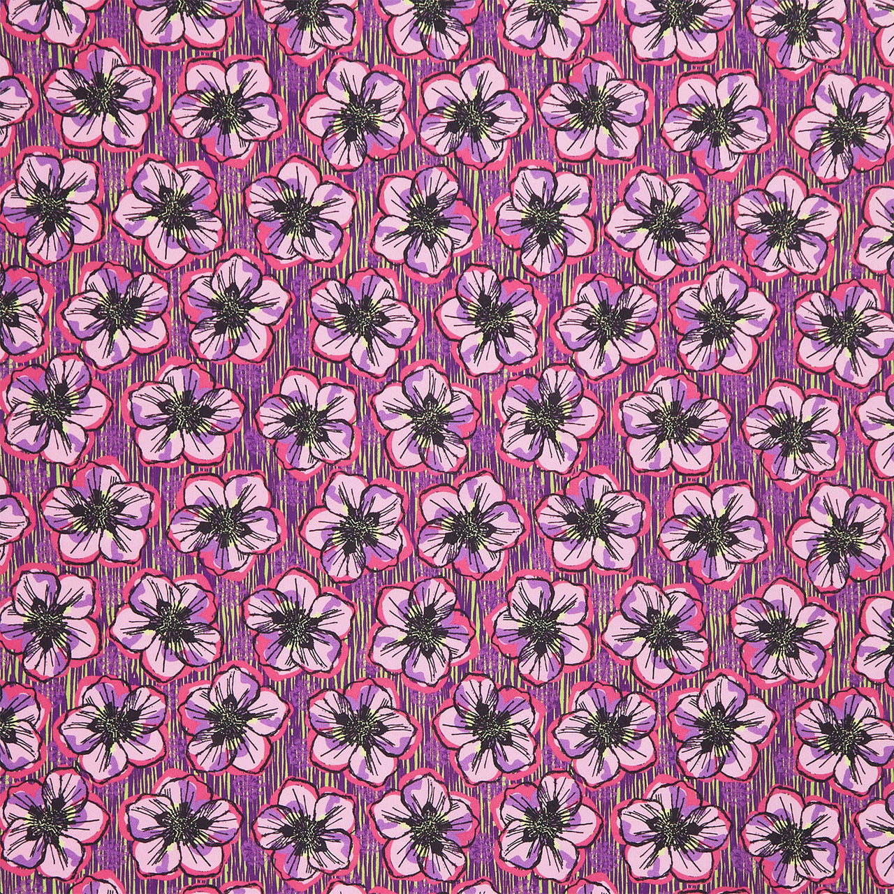 Winding Road - Blossom Petal Pink Yardage