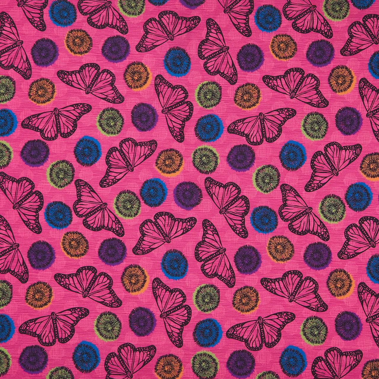 Winding Road - Flight Magenta Yardage