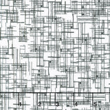 Winding Road - Map White/Black Yardage