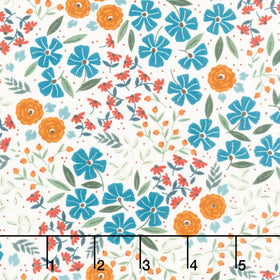 Honeycrisp - Efflorescent Ivory Yardage