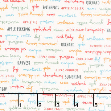 Honeycrisp - Orchard Delights Ivory Yardage