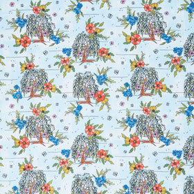 Sway by Kori - Willow Tree Sky Blue Yardage
