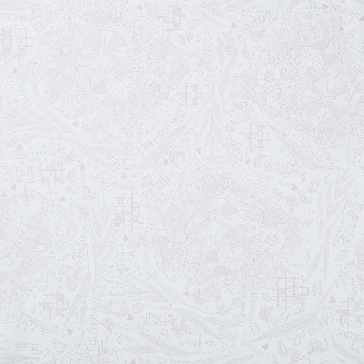 Sway by Kori - Blooming Doodles Linen Yardage