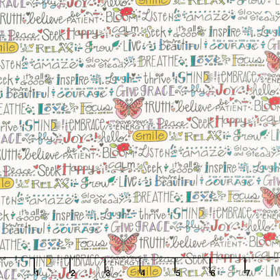 Sway by Kori - Affirmations Multi Yardage