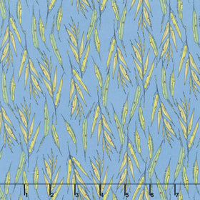Sway by Kori - Willow Leaves Denim Yardage