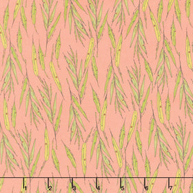 Sway by Kori - Willow Leaves Salmon Yardage