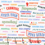 The State Fair - Welcome to the Fair! White Yardage