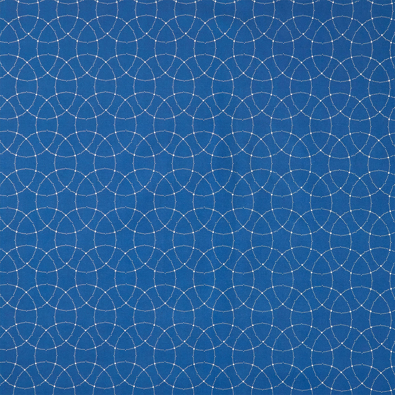 Swatch Book - Intersecting Circles Navy Yardage