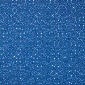 Swatch Book - Intersecting Circles Navy Yardage