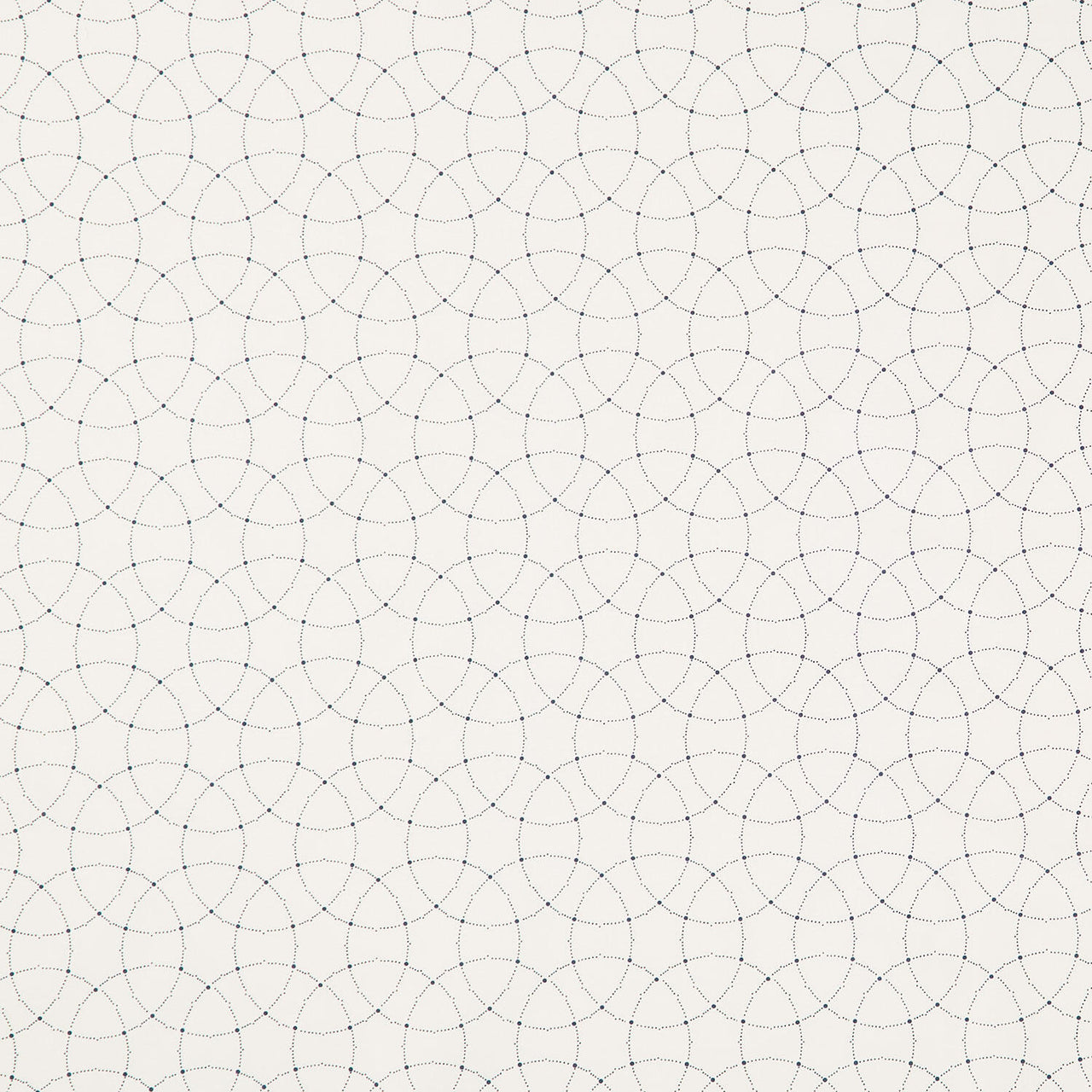 Swatch Book - Intersecting Circles Almond Yardage