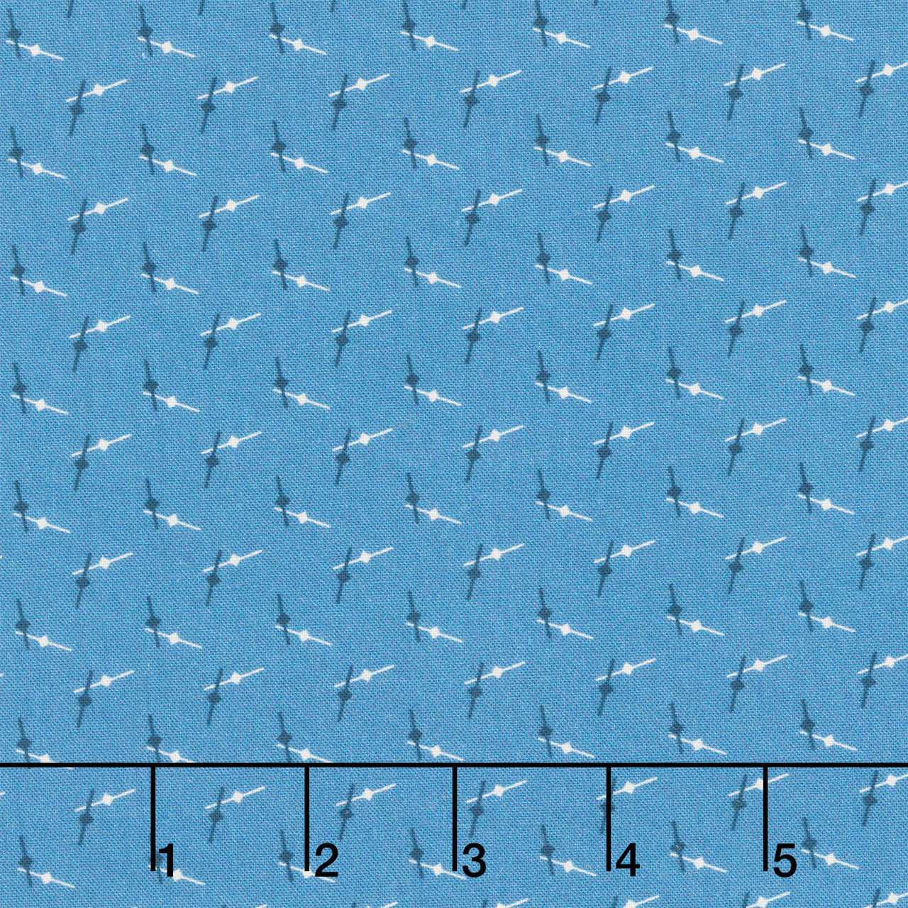 Swatch Book - Baton Azure Yardage