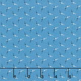 Swatch Book - Baton Azure Yardage