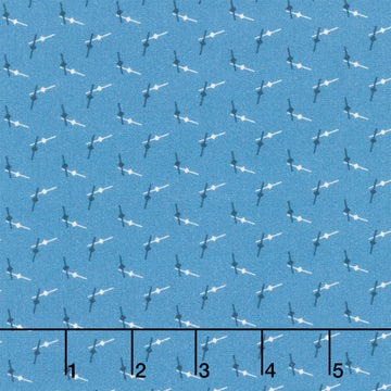 Swatch Book - Baton Azure Yardage