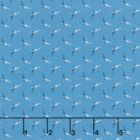 Swatch Book - Baton Azure Yardage