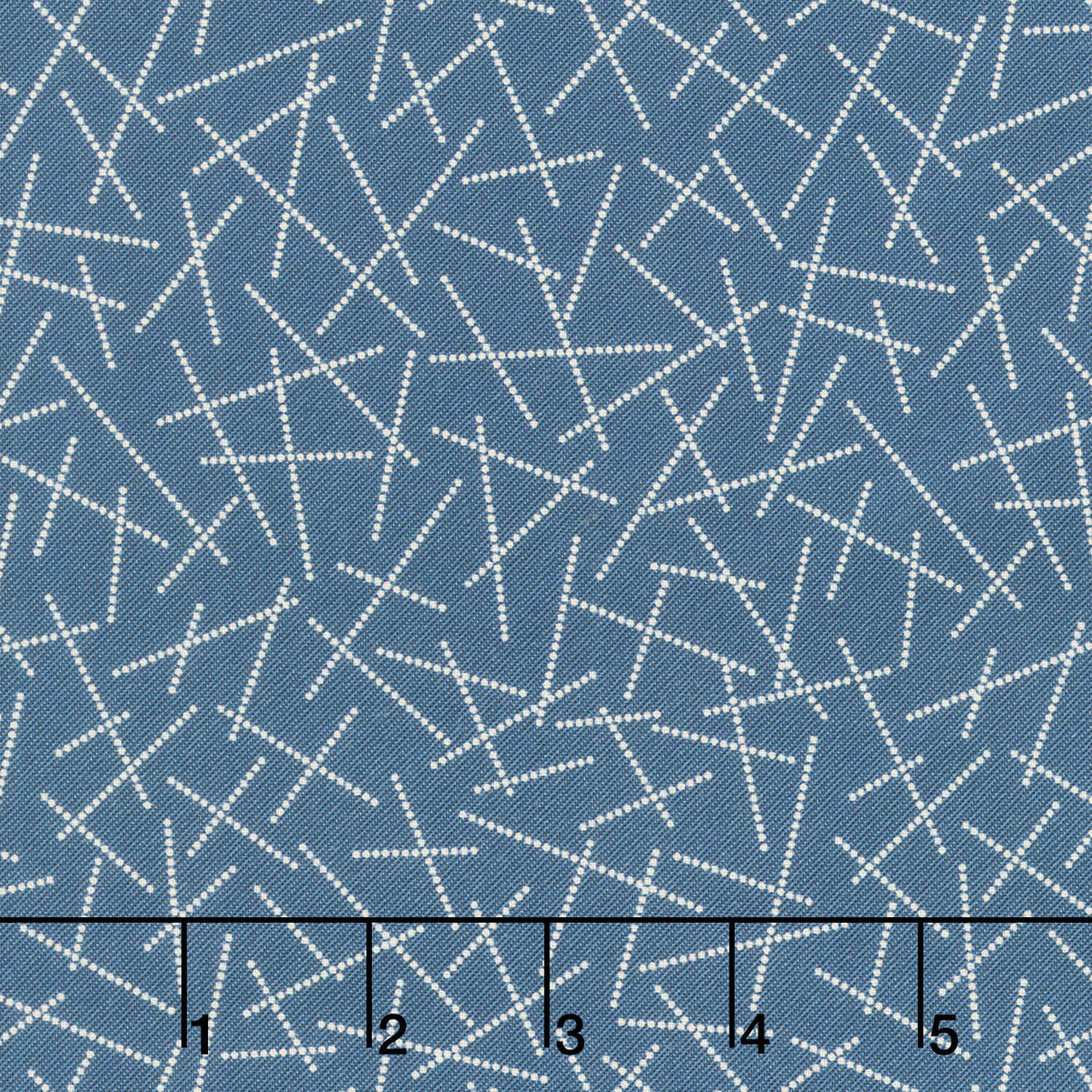 Swatch Book - Dancing Dashes Indigo Yardage