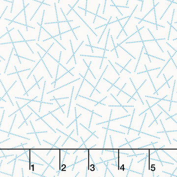 Swatch Book - Dancing Dashes Ivory Yardage