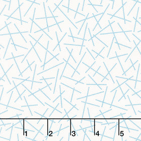 Swatch Book - Dancing Dashes Ivory Yardage