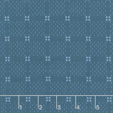 Swatch Book - Suited Checks Indigo Yardage