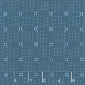 Swatch Book - Suited Checks Indigo Yardage