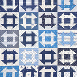 Swatch Book - Churn Dash Cheater Navy Yardage